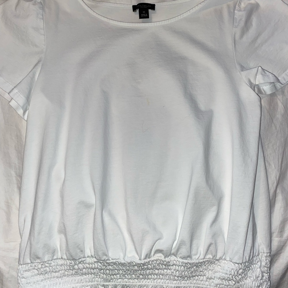 Extra small size, Ann Taylor White shirt